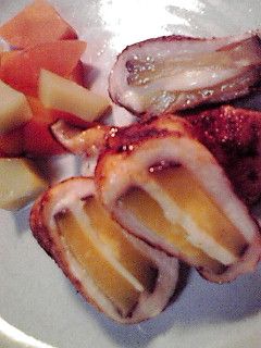 スマートチーズの鶏皮包み焼き-レシピのメイン写真