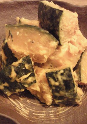 レンジで簡単★かぼちゃのホットサラダ-レシピのメイン写真