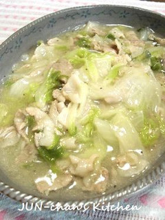 白菜と豚肉の蒸し煮＊とろっとろ中華風-レシピのメイン写真