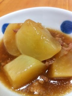 カブのそぼろあんかけ-レシピのメイン写真