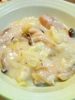 鶏肉と白菜のミルク煮-レシピのメイン写真