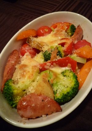 じゃがいもブロッコリーetcのチーズ焼き-レシピのメイン写真