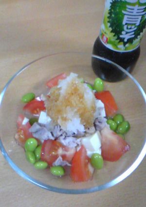 豆腐と豚肉のあっさりサラダ-レシピのメイン写真