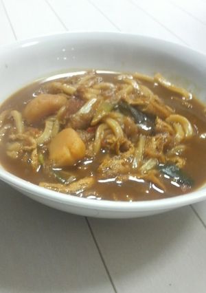 カレーうどん-レシピのメイン写真