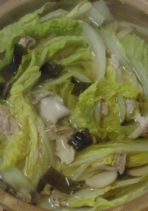 白菜鍋-レシピのメイン写真