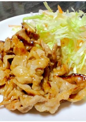 リケンの青じそ香る生姜焼き-レシピのメイン写真