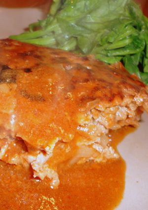 肉汁たっぷり♪ベーコン香るハンバーグ-レシピのメイン写真