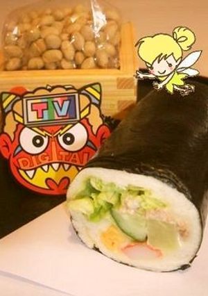 パンde恵方巻きロールサンド♪-レシピのメイン写真