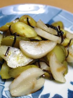 漬物とピクルスの塩昆布和え-レシピのメイン写真