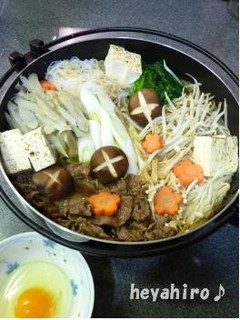 すき焼き <覚書き>-レシピのメイン写真