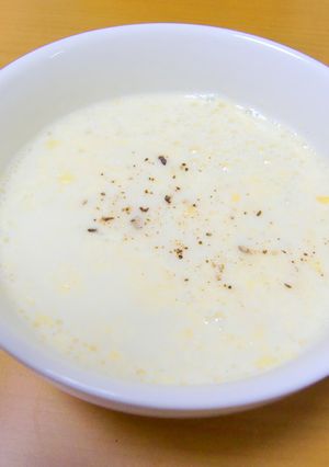 朝食にも簡単！短時間でできるコーンスープ-レシピのメイン写真