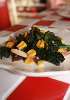 ほうれん草＆しめじ✿梅バター炒め❤-レシピのメイン写真