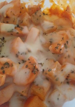 ギョニソとじゃがいも オーロラソースで-レシピのメイン写真