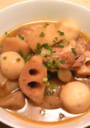鍋を綺麗に！！華麗な煮物♡カレー味-レシピのメイン写真
