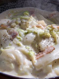 簡単 白菜ミルク煮-レシピのメイン写真