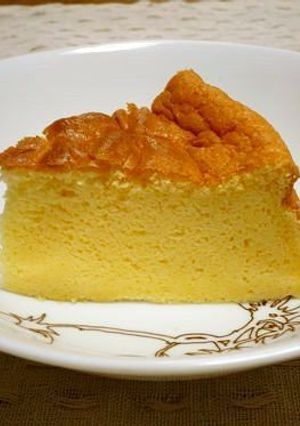 ☆HMを使って♪ スフレチーズケーキ☆-レシピのメイン写真