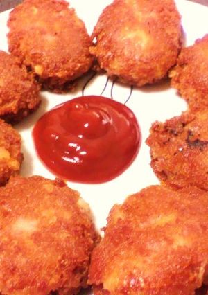 簡単☆おつまみにも☆じゃがポークバーグ-レシピのメイン写真