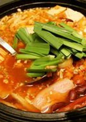 韓国風♪カレー鍋？ブデチゲ♡カレー風味-レシピのメイン写真