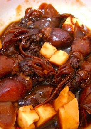 チーズとイカの甘辛煮-レシピのメイン写真