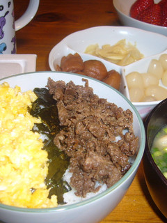 朝の三色丼-レシピのメイン写真
