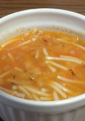離乳食後期♪簡単パスタ入りミネストローネ-レシピのメイン写真