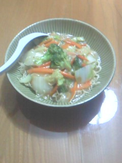 野菜たっぷり☆皿うどん風インスタント麺-レシピのメイン写真