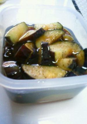 簡単!激ウマ　茄子にんにくしょうゆ漬け-レシピのメイン写真