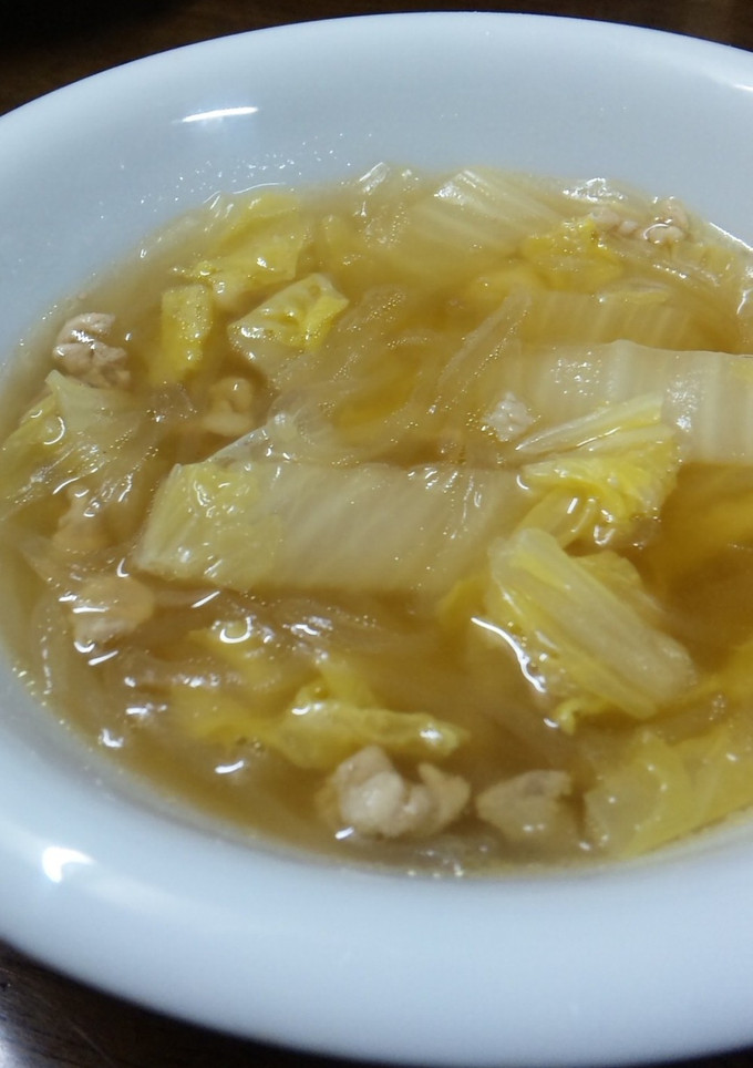 白菜と豚肉のとろっとろスープ-レシピのメイン写真