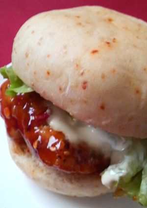 ケンタの醤だれチキンサンドを再現☆-レシピのメイン写真