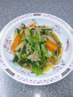 おばあちゃんの野菜いっぱい八宝菜-レシピのメイン写真