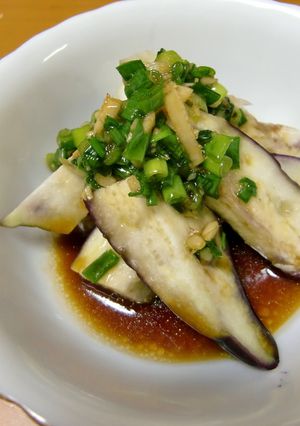 レンジで簡単！なすの甘辛薬味だれ-レシピのメイン写真