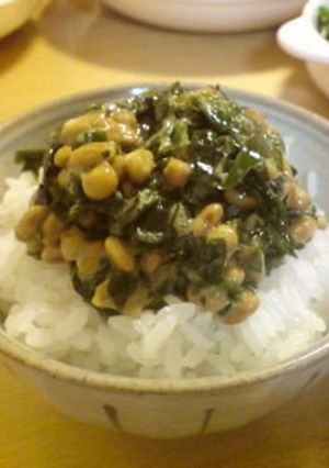 栄養マウンテン！ネバネバ納豆わかめ★-レシピのメイン写真