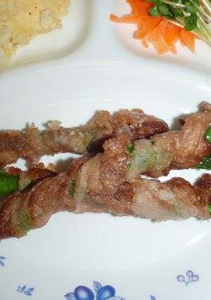 スティックセニョールの豚肉巻き-レシピのメイン写真