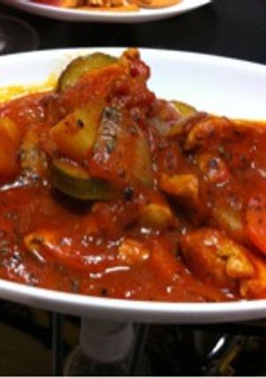イタリアン風チキンとトマト煮込み-レシピのメイン写真