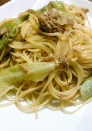ﾂﾅとﾚﾀｽの青じそ風味ﾊﾟｽﾀ♪-レシピのメイン写真
