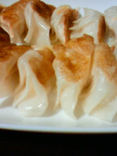 蒸し鶏 de おつまみ餃子-レシピのメイン写真