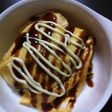 キャベツと卵だけで!簡単お好み焼き風