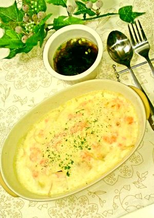 明太ピラフドリア-レシピのメイン写真