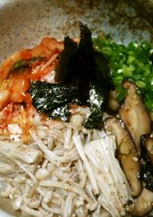きのこのビビンバ丼♪-レシピのメイン写真