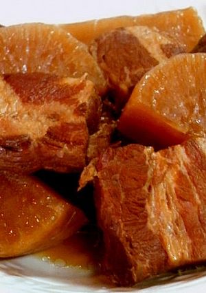 とろける豚バラ肉と大根の煮物-レシピのメイン写真