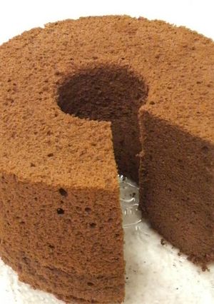 チョコシフォン*卵白消費レシピ-レシピのメイン写真