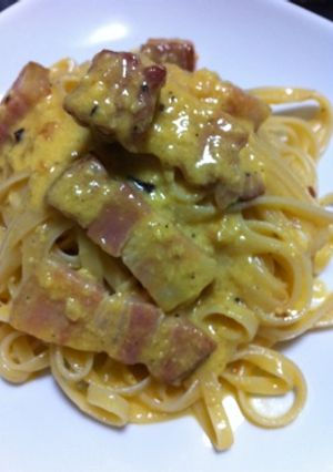 おうちにある物で… 簡単カルボナーラ-レシピのメイン写真