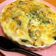 しっかり味のマカロニグラタン♪