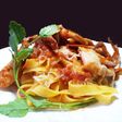 わたりがにのトマトクリームパスタ