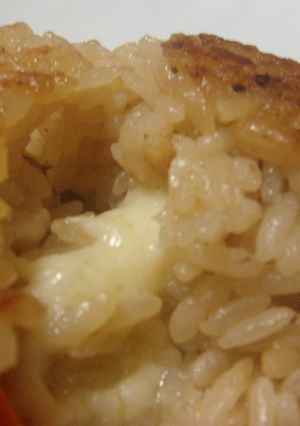 激ウマ!とろ~りチーズ in 焼きにぎり-レシピのメイン写真