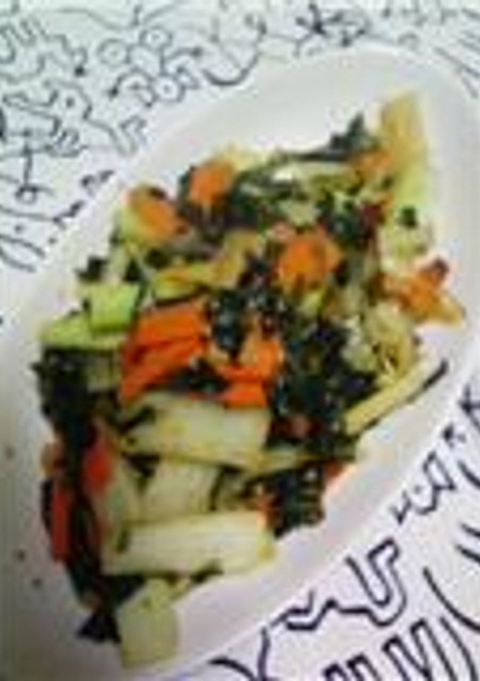 わかめと大根の炒め物-レシピのメイン写真
