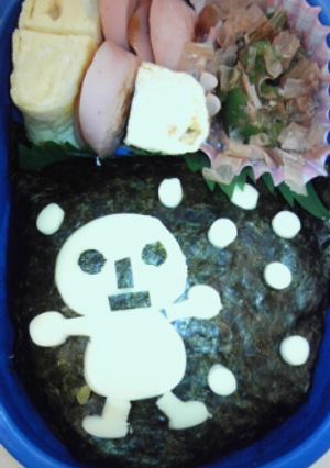 簡単簡単っ♪キャラ弁★ゆきだるまん♪-レシピのメイン写真