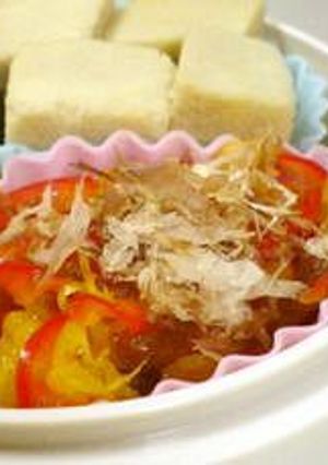 お弁当に彩を～パプリカのドレッシング和え-レシピのメイン写真