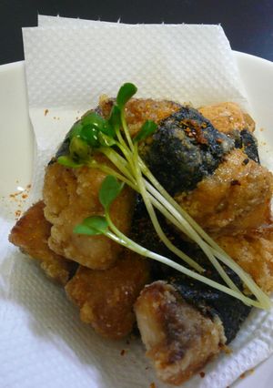 さーくさく☆ぶりの海苔巻き竜田揚げ-レシピのメイン写真