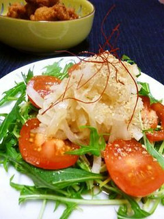 蒸し大根の青じそ・梅風味和え サラダ-レシピのメイン写真